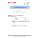 Sharp MX-M364N, MX-565N (serv.man111) Service Manual / Technical Bulletin