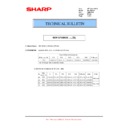 Sharp MX-M364N, MX-565N (serv.man59) Service Manual / Technical Bulletin