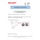 Sharp MX-M364N, MX-565N (serv.man70) Service Manual / Technical Bulletin