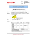 Sharp MX-M550U, MX-M620U (serv.man47) Technical Bulletin