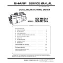 Sharp MX-M654N, MX-M754N (serv.man3) Service Manual