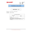Sharp MX-M654N, MX-M754N (serv.man59) Technical Bulletin