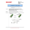 Sharp MX-M700U (serv.man52) Technical Bulletin