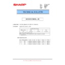 Sharp MX-M904, MX-M1204 (serv.man50) Service Manual / Technical Bulletin