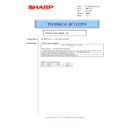 Sharp MX-NB10 (serv.man10) Service Manual / Technical Bulletin