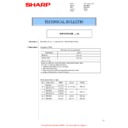 Sharp MX-NB12 (serv.man11) Technical Bulletin
