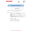 Sharp MX-NB12 (serv.man13) Technical Bulletin