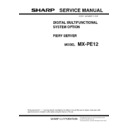 Sharp MX-PE12 FIERY Service Manual