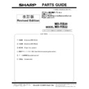 Sharp MX-RB20 (serv.man2) Service Manual / Parts Guide