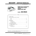 Sharp MX-RB25 (serv.man2) Service Manual