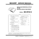 mx-rp20 service manual