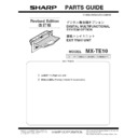 Sharp MX-TE10 Parts Guide