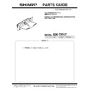 Sharp MX-TR17 (serv.man2) Service Manual / Parts Guide