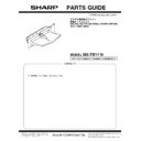 Sharp MX-TR17 Service Manual / Parts Guide