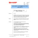 sharpfind v4 (serv.man19) service manual / technical bulletin