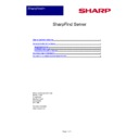 Sharp SHARPFIND V4 (serv.man7) Service Manual / Specification
