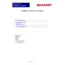 Sharp SHARPFIND V4 (serv.man8) Service Manual / Specification