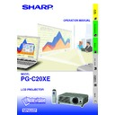 Sharp PG-C20XE (serv.man22) User Manual / Operation Manual