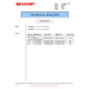 Sharp PG-C45X (serv.man40) Service Manual / Technical Bulletin