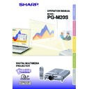 Sharp PG-M20S (serv.man32) User Guide / Operation Manual