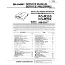 Sharp PG-M20S (serv.man4) Service Manual