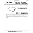 Sharp PG-MB60X (serv.man2) Service Manual