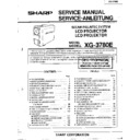 Sharp XG-3780E Service Manual