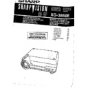 Sharp XG-3850E Service Manual
