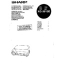 Sharp XG-3910E (serv.man5) User Manual / Operation Manual