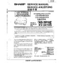 Sharp XG-3910E Service Manual