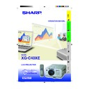 Sharp XG-C40XE (serv.man17) User Manual / Operation Manual