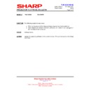 Sharp XG-C455W (serv.man12) Service Manual / Technical Bulletin