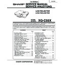 Sharp XG-C55X (serv.man3) Service Manual