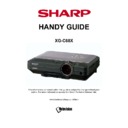Sharp XG-C68X Handy Guide