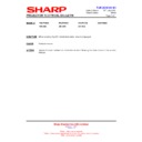 Sharp XG-F210X (serv.man12) Service Manual / Technical Bulletin