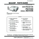 Sharp XG-F315X (serv.man11) Service Manual / Parts Guide