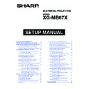 Sharp XG-MB67X (serv.man17) User Manual / Operation Manual