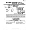 Sharp XG-NV1E Service Manual