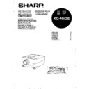 Sharp XG-NV2E (serv.man7) User Manual / Operation Manual
