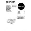 Sharp XG-NV33XE (serv.man11) User Manual / Operation Manual