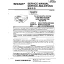Sharp XG-NV5XE (serv.man4) Service Manual