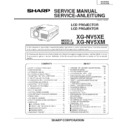 Sharp XG-NV5XE (serv.man48) Service Manual