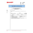 Sharp XG-P10XE (serv.man17) Technical Bulletin