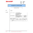 Sharp XG-P20XE (serv.man25) Technical Bulletin
