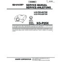 xg-p25xe (serv.man3) service manual