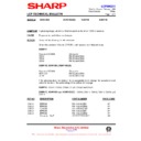Sharp XG-SV1E (serv.man16) Service Manual / Technical Bulletin