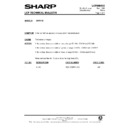 Sharp XG-SV1E (serv.man17) Service Manual / Technical Bulletin