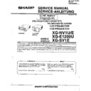 Sharp XG-SV1E (serv.man2) Service Manual