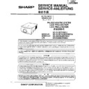 Sharp XG-SV1E (serv.man3) Service Manual