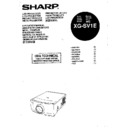 Sharp XG-SV1E (serv.man4) User Manual / Operation Manual